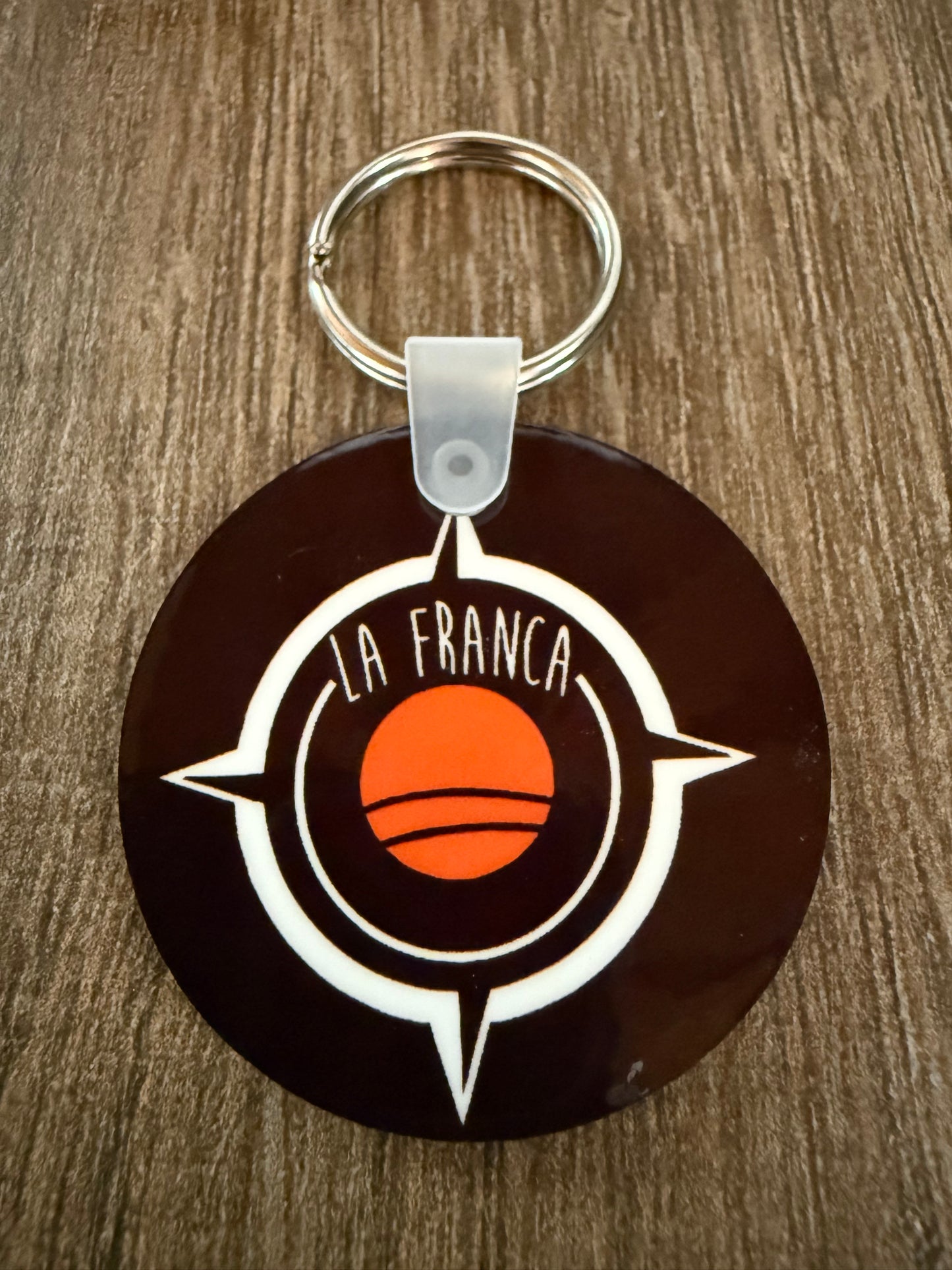 Llavero oficial de La Franca – Doble cara