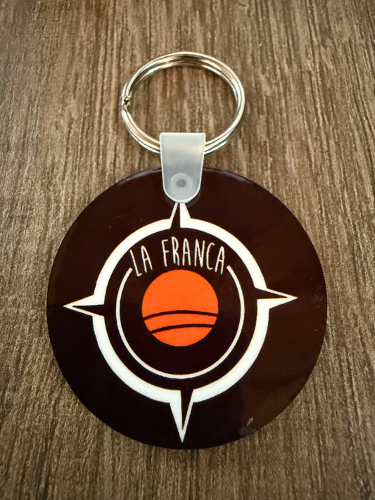 Llavero oficial de La Franca – Doble cara