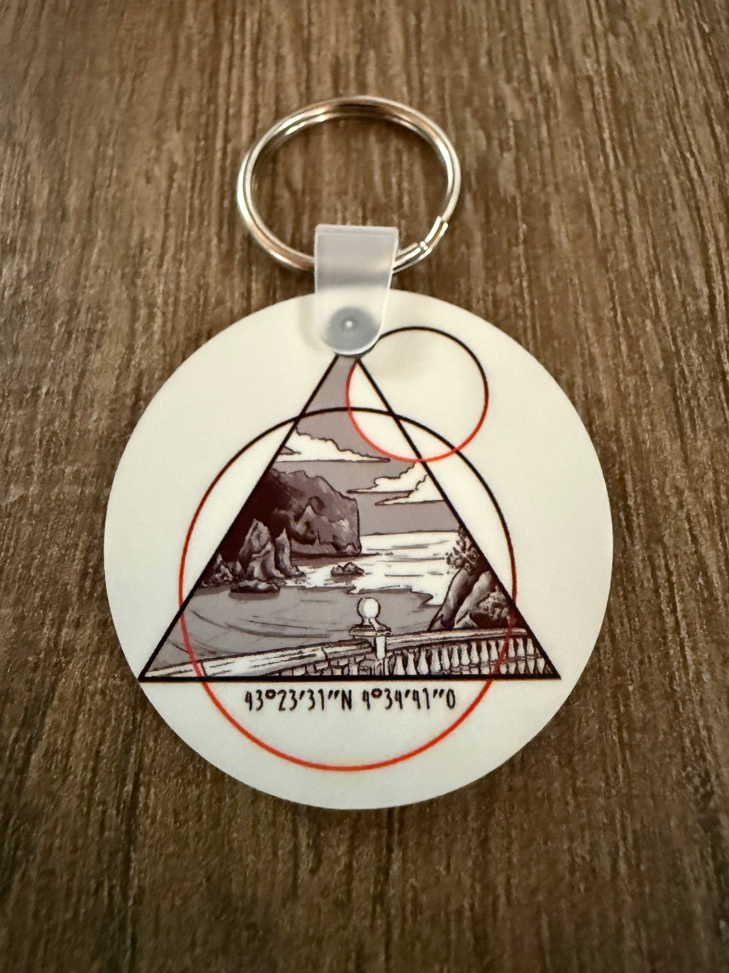 Llavero oficial de La Franca – Doble cara