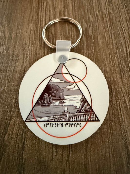 Llavero oficial de La Franca – Doble cara