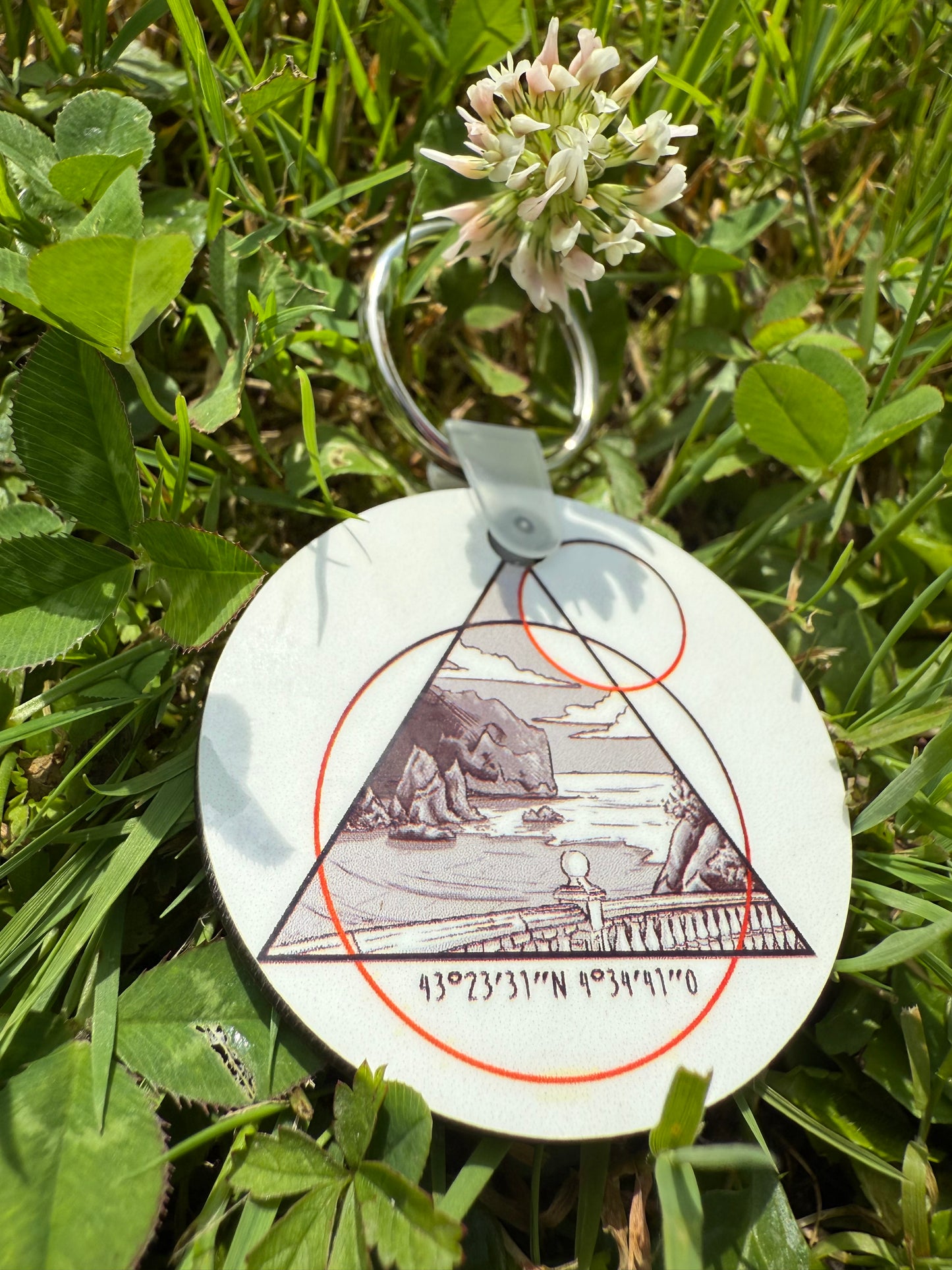 Llavero oficial de La Franca – Doble cara