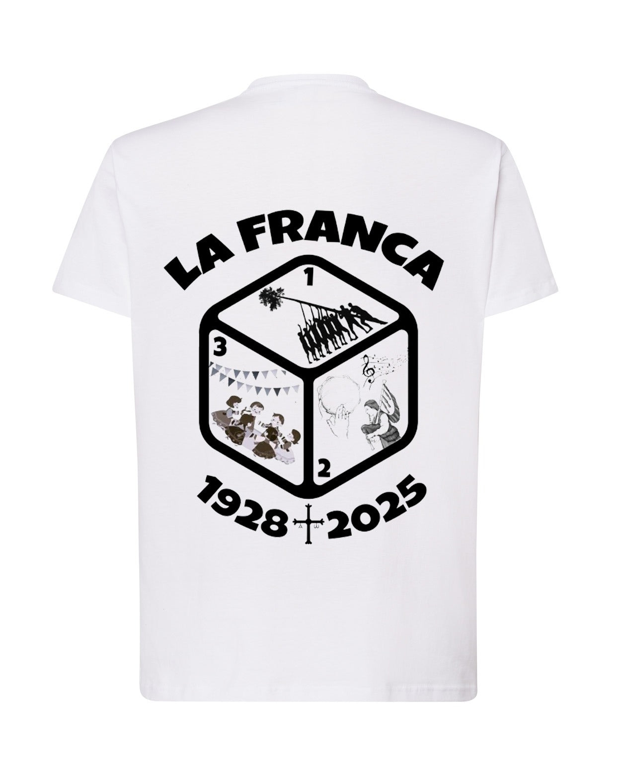 Camiseta Fiestas de La Franca 2025 - Adulto